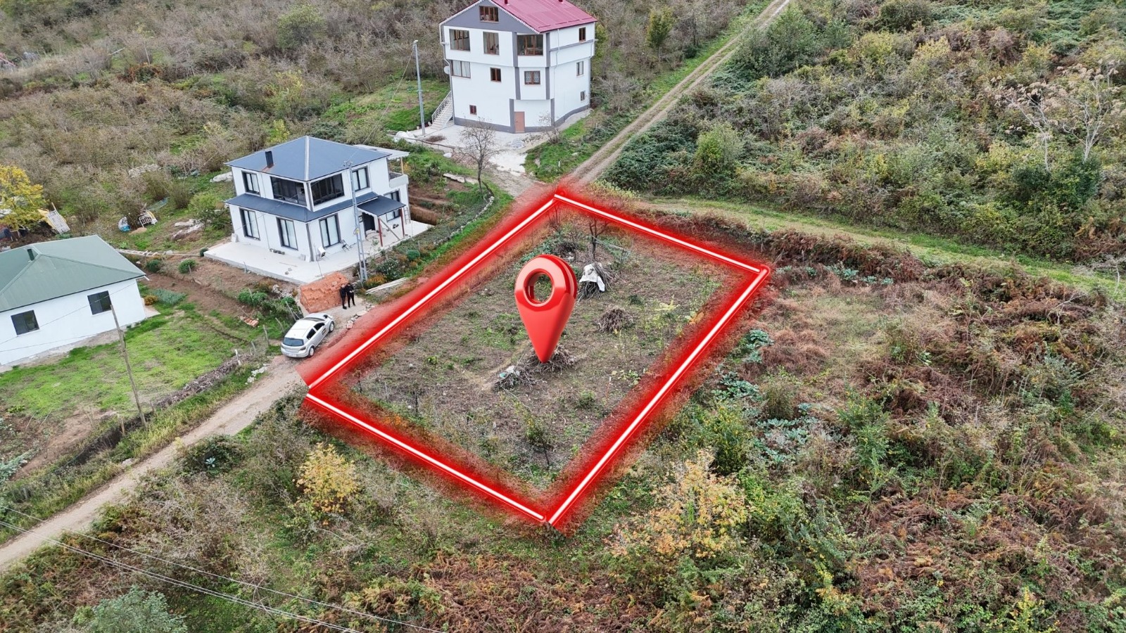 MABEL GAYRİMENKUL/ADACIKTA DENİZ MANZARALI İMARLI VİLLALIK ARSA